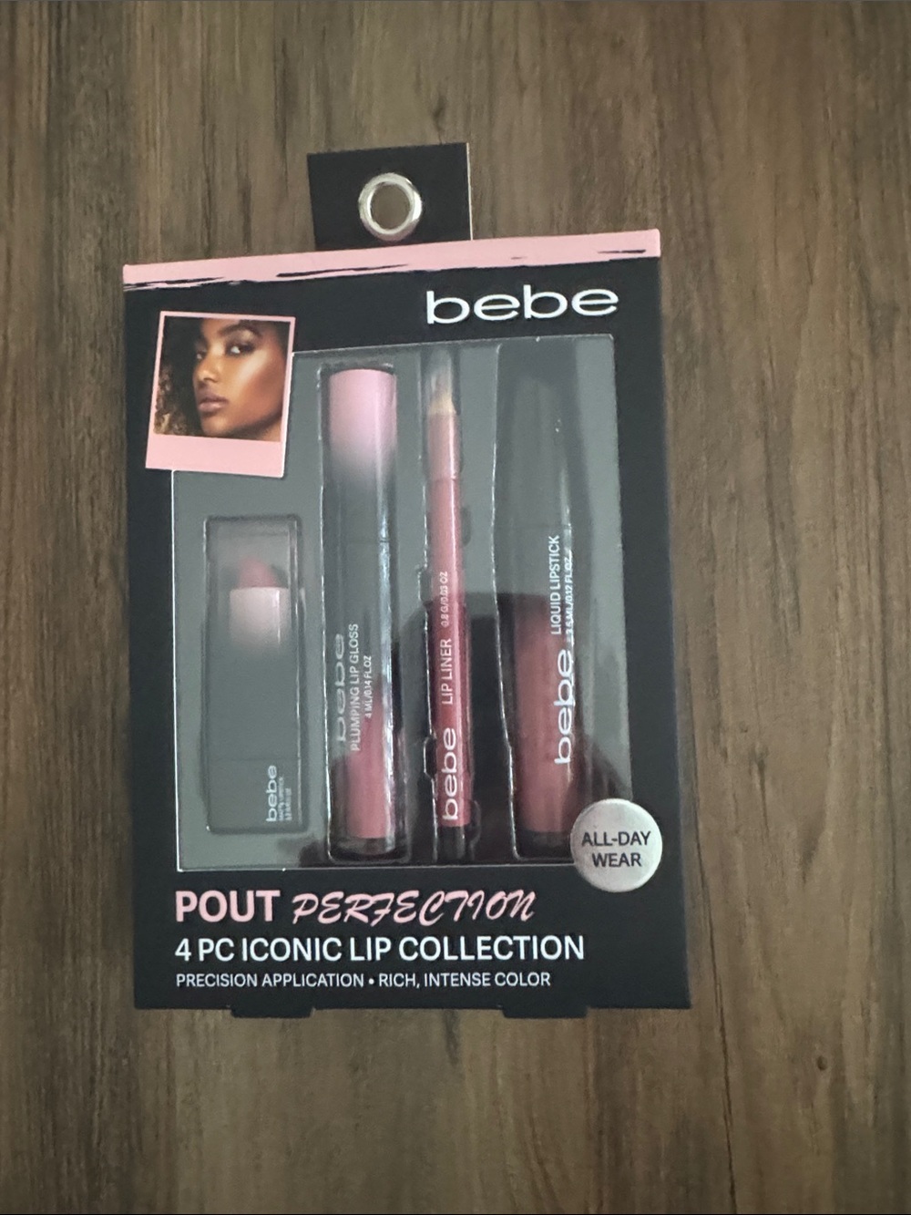 bebe Pout Perfection 4-Piece Lip Set - Pout